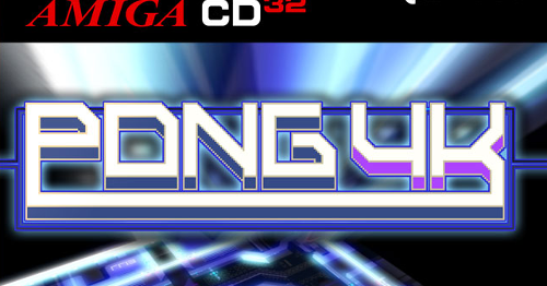 PoNG4K Boxed CD32 Edition: A Tribute to the Iconic Video Game Pong