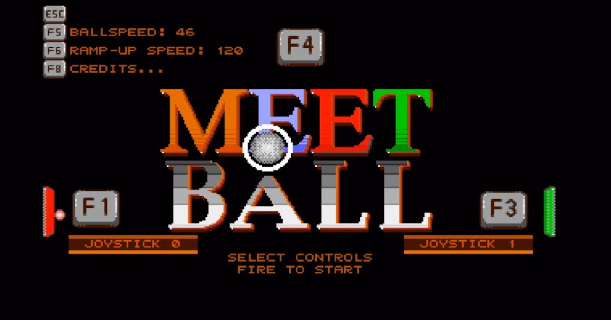 MeetBall: Retro Ping Pong Game for Amiga Enthusiasts